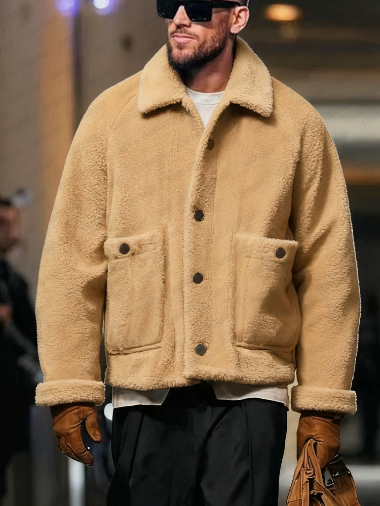 Stylish Cozy Warm Fleece Jacket