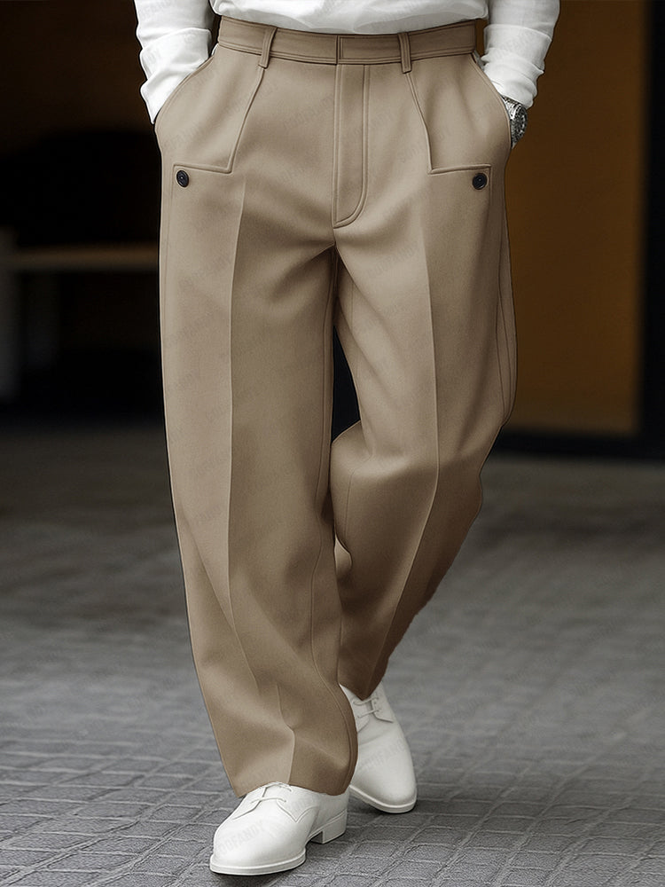 Urban Casual Straight Legs Pants