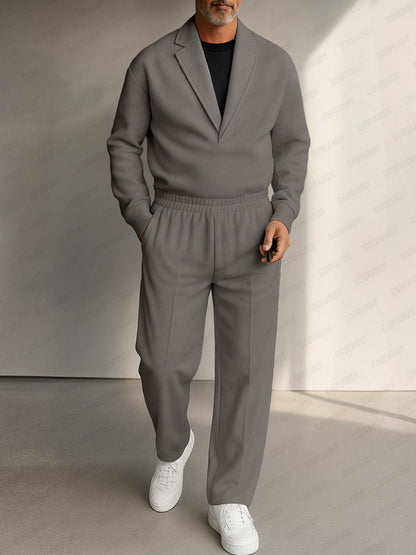 Urban Casual Sporty 2-Piece Set