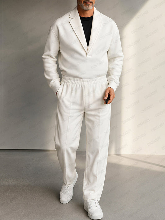 Urban Casual Sporty 2-Piece Set