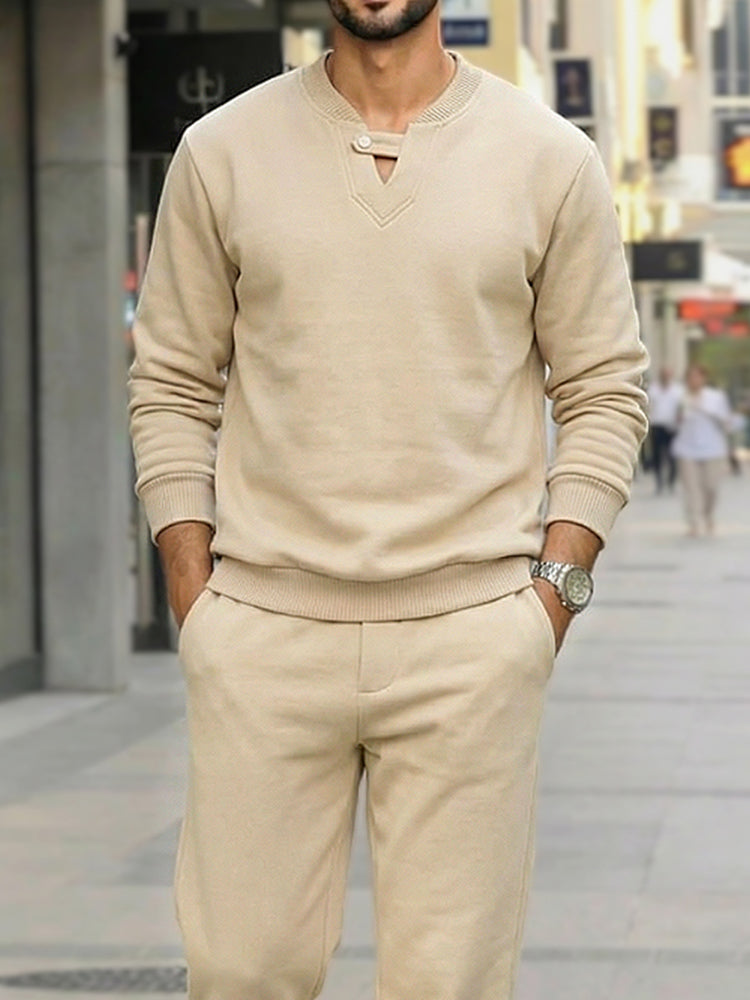 Casual Ultra-Soft Sweatsuit Set