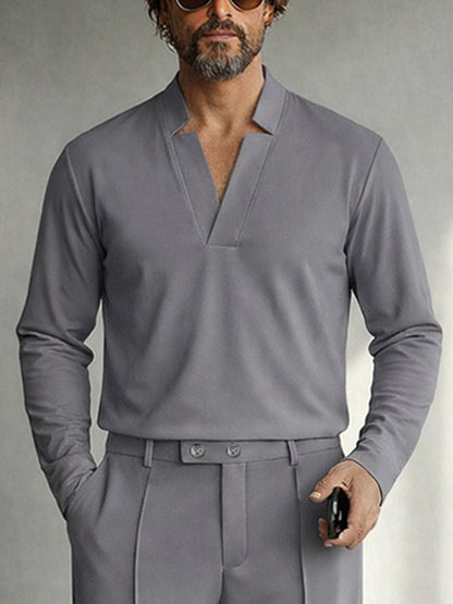 Semi Formal V-neck Top and Pants Set