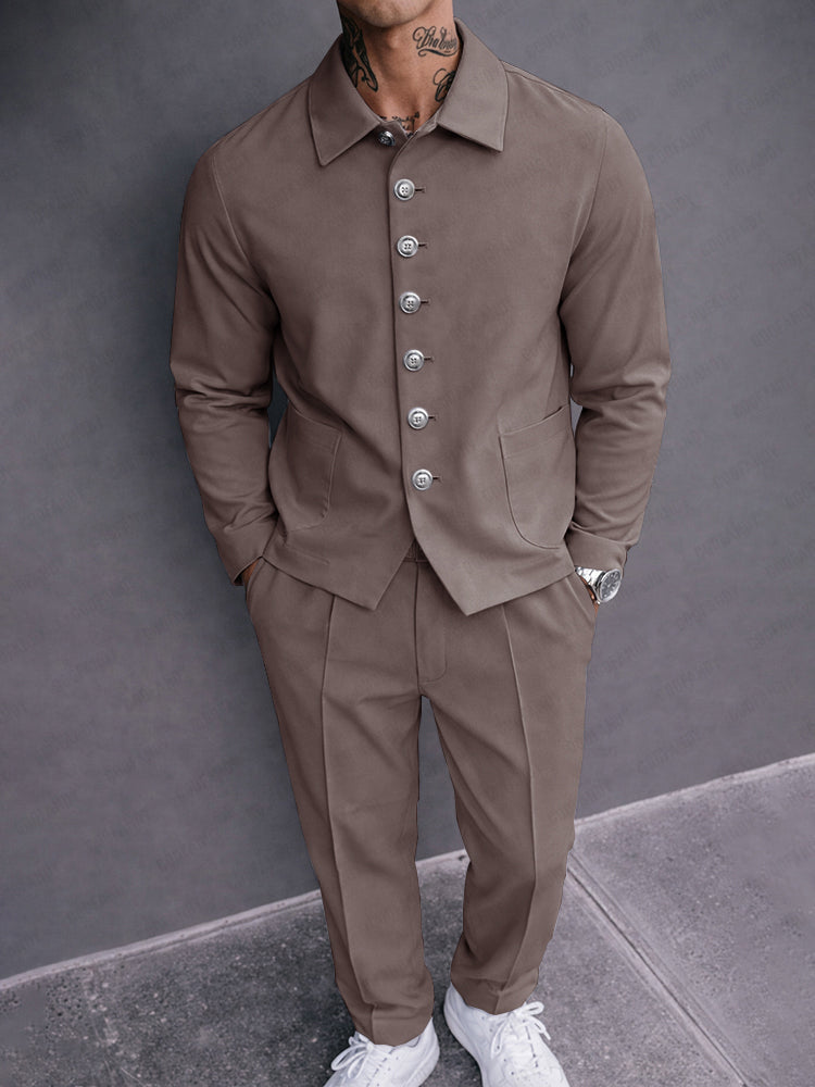 Modern Comfy Shirt and Pants Set
