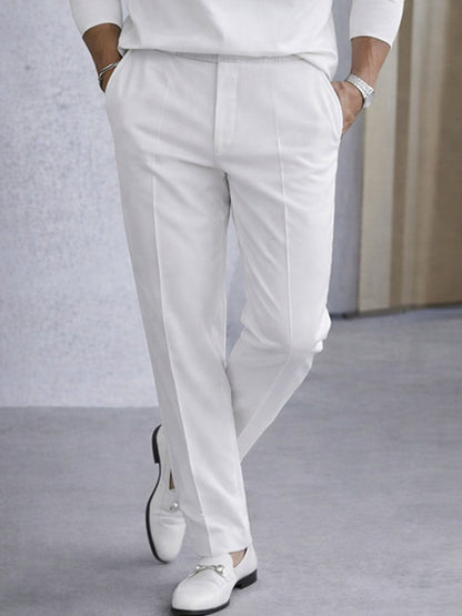 Timeless Old Money V-Neck Shirt Pants Set