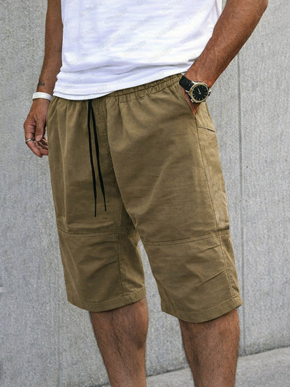 Premium Drawstring Everyday Summer Cargo Shorts