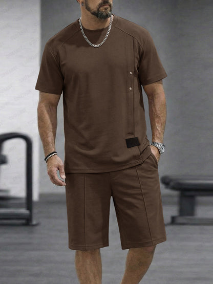 Urban Athleisure T-Shirt Shorts Set