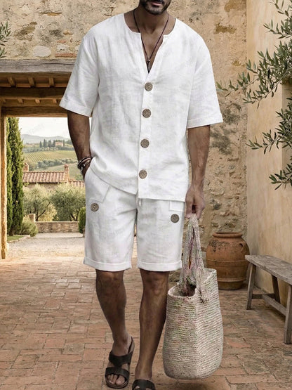 Minimalist Summer 100% Cotton Matching Set