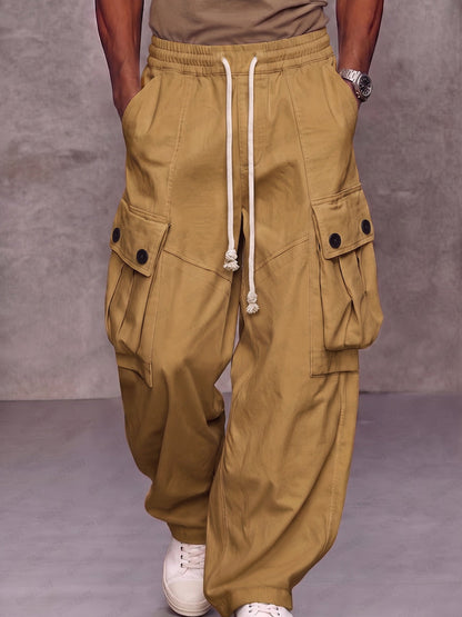 Urban Streetwear 100% Cotton Cargo Pants