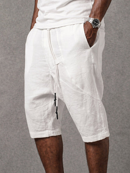 Stylish 100% Cotton Drop Crotch Shorts