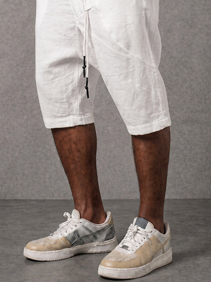 Stylish 100% Cotton Drop Crotch Shorts