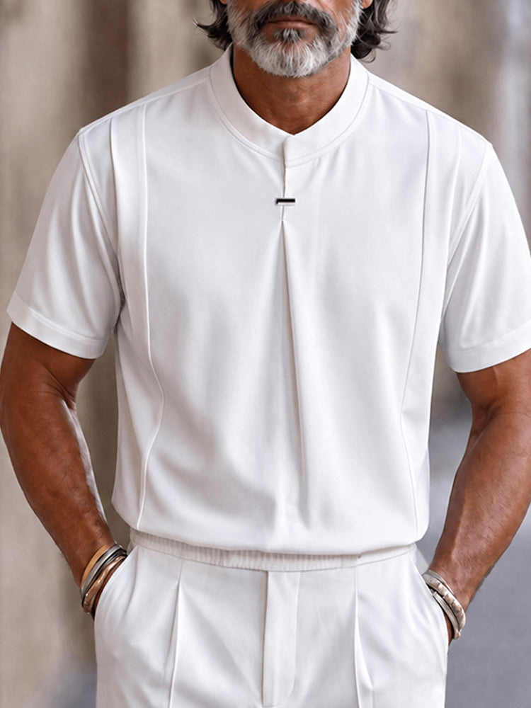 Modern Minimalist T-Shirt Shorts Set