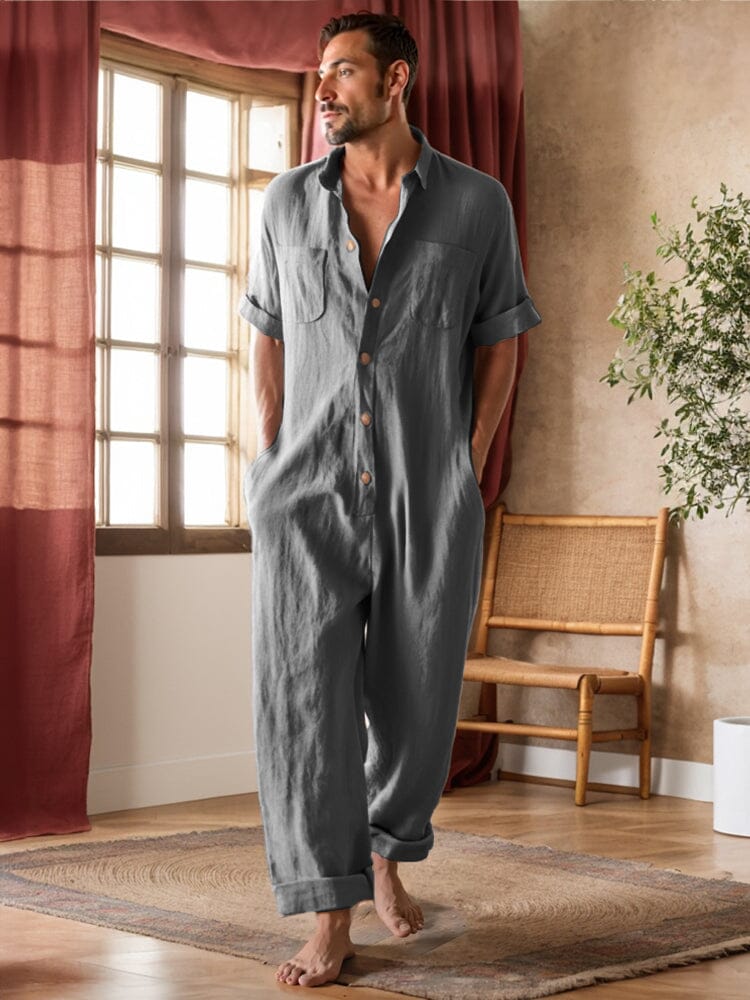 Serene Comfort 100% Cotton Jumpsuit