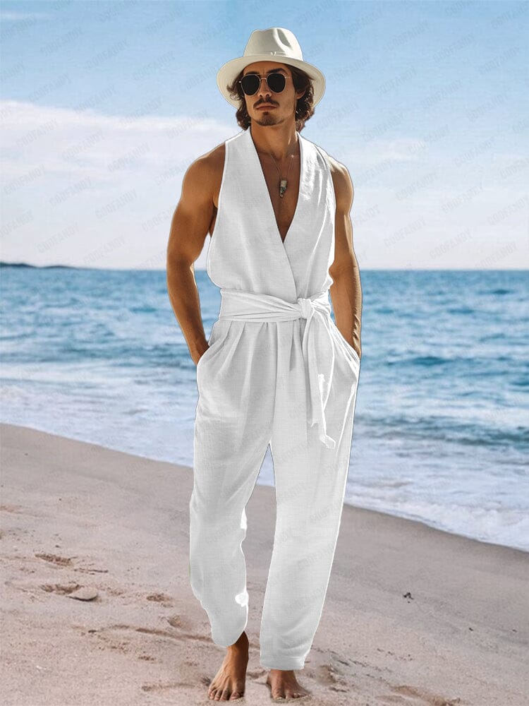 Effortless Elegance 100% Cotton Jumpsuit