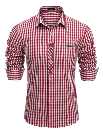 Urban Casual Plaid Shirt