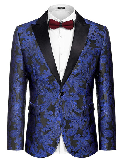 Floral Tuxedo Paisley Suit Jacket (US Only)