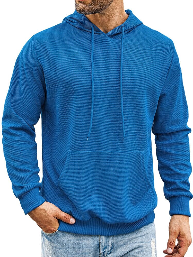 Classic Leisure Waffle Knit Hoodie (US Only)