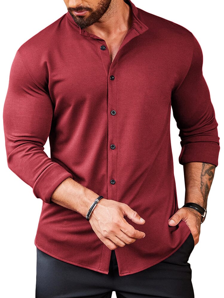Casual Wrinkle Free Button Shirt (US Only)