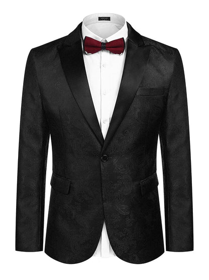 Floral Tuxedo Paisley Suit Jacket (US Only)
