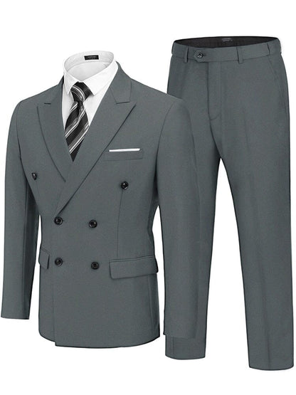 Classic Double Breasted Suit Set (US Only)