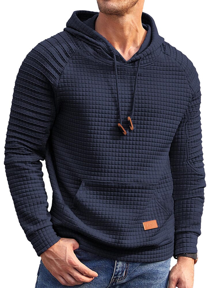 Stylish Waffle Knit Hoodie (US Only)
