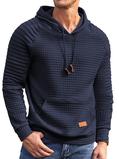 Stylish Waffle Knit Hoodie (US Only)