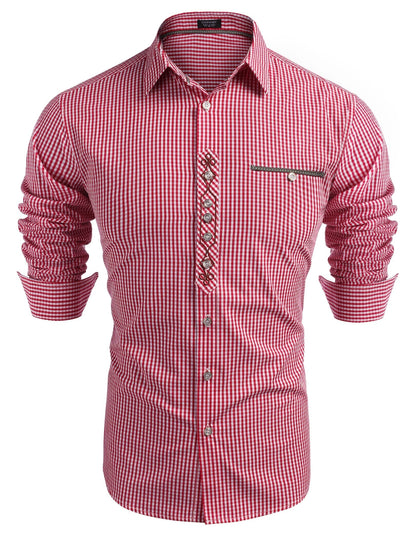 Urban Casual Plaid Shirt