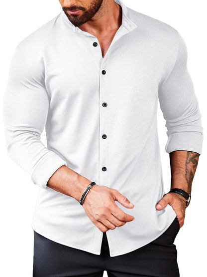 Casual Wrinkle Free Button Shirt (US Only)