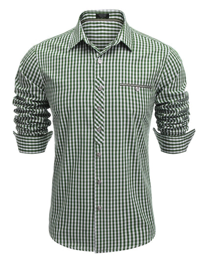 Urban Casual Plaid Shirt