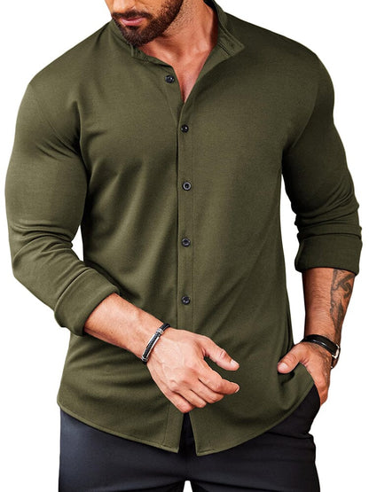 Casual Wrinkle Free Button Shirt (US Only)