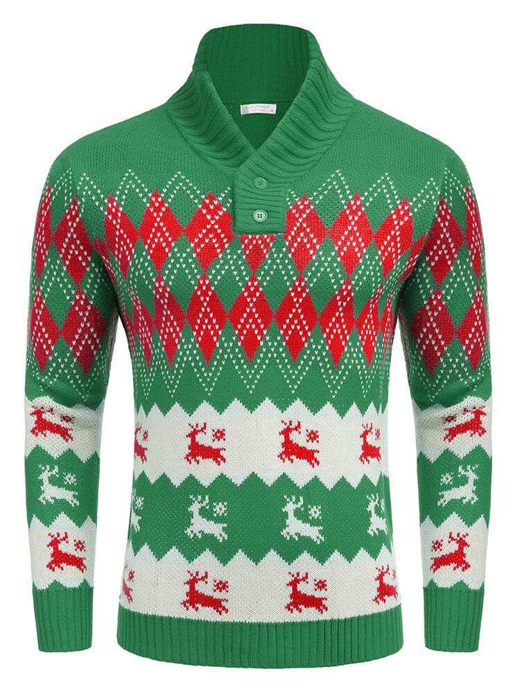 Casual Knitted Pullover Sweater (US Only)