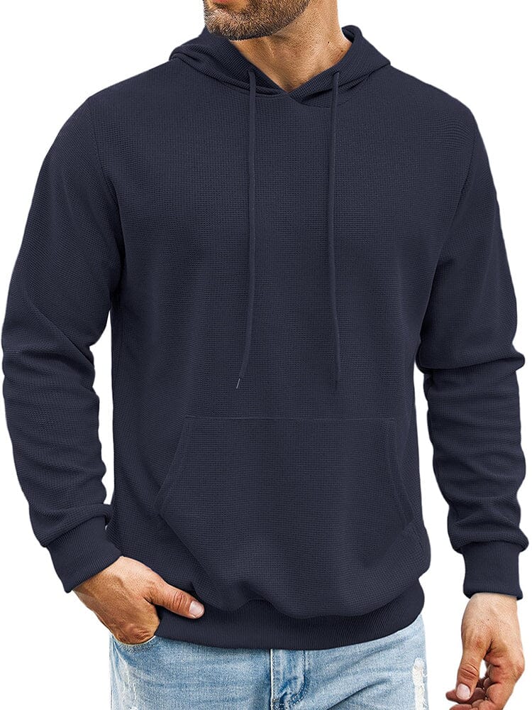 Classic Leisure Waffle Knit Hoodie (US Only)