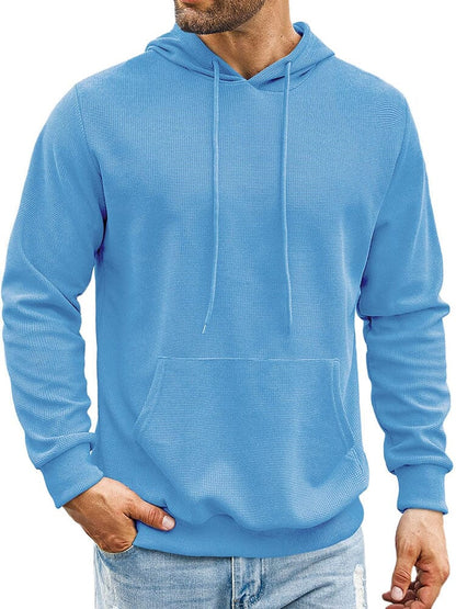 Classic Leisure Waffle Knit Hoodie (US Only)