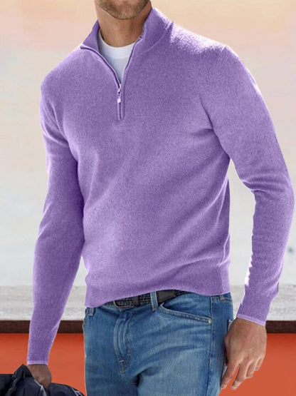 Long sleeved knit shirt