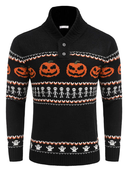 Casual Knitted Pullover Sweater (US Only)