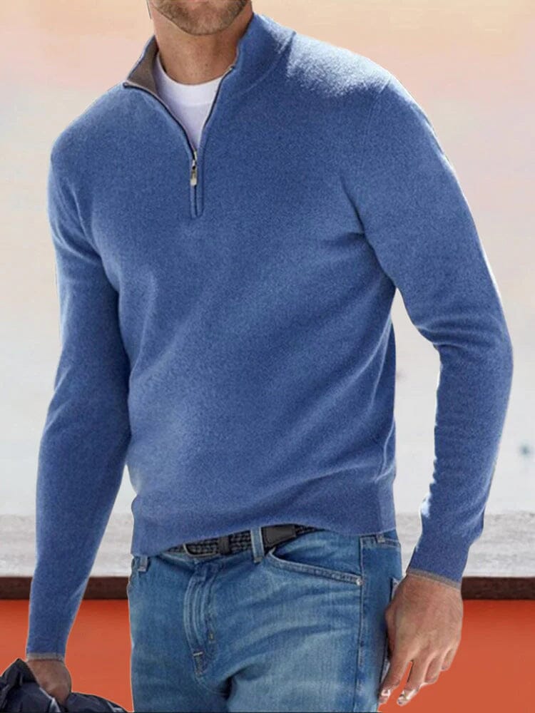 Long sleeved knit shirt