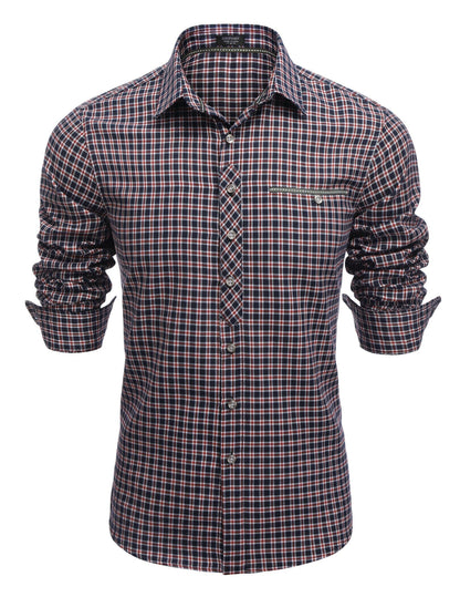 Urban Casual Plaid Shirt