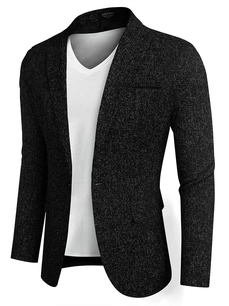 Slim Fit One Button Blazer Jacket (US Only)