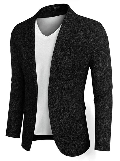Slim Fit One Button Blazer Jacket (US Only)
