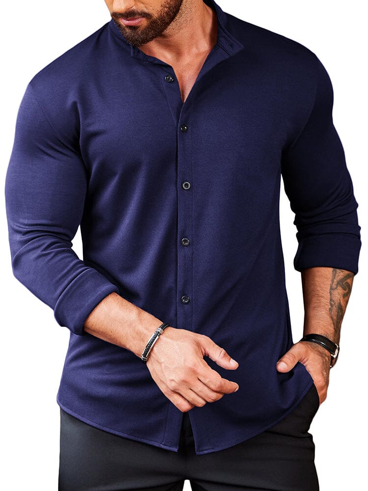 Casual Wrinkle Free Button Shirt (US Only)