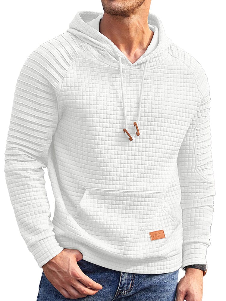 Stylish Waffle Knit Hoodie (US Only)