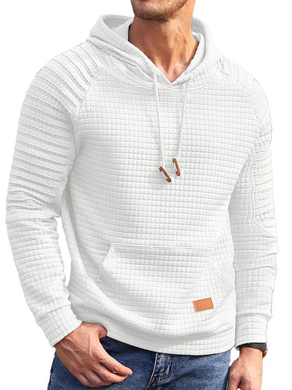 Stylish Waffle Knit Hoodie (US Only)