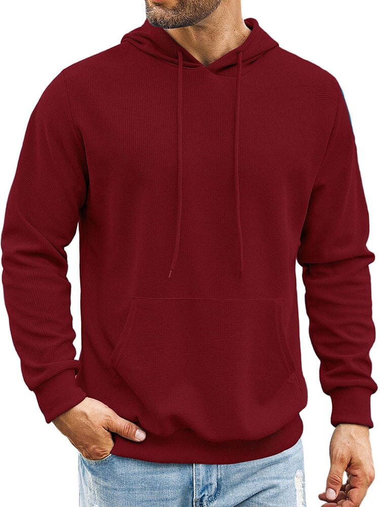 Classic Leisure Waffle Knit Hoodie (US Only)