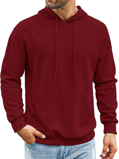 Classic Leisure Waffle Knit Hoodie (US Only)