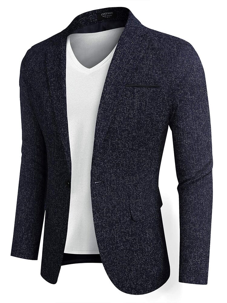 Slim Fit One Button Blazer Jacket (US Only)