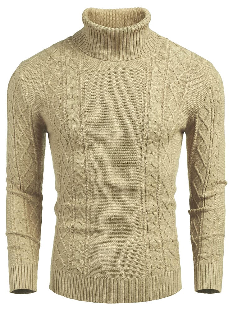 Classic Slim Fit Turtleneck Sweater (US Only)