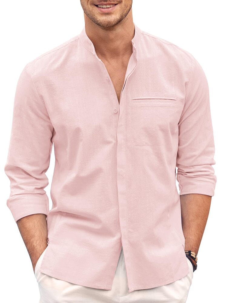 Classic fit Long Sleeve Cotton Shirt (US Only)