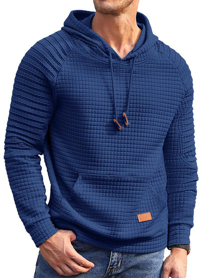 Stylish Waffle Knit Hoodie (US Only)