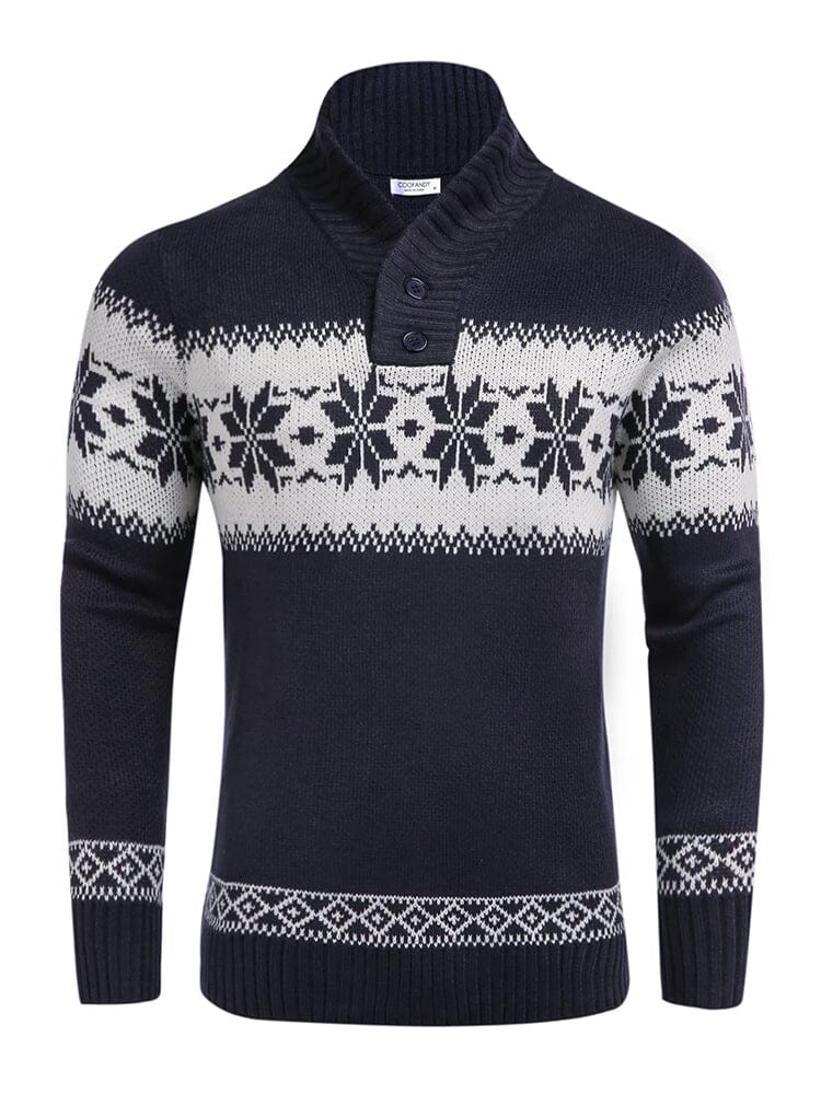 Casual Knitted Pullover Sweater (US Only)