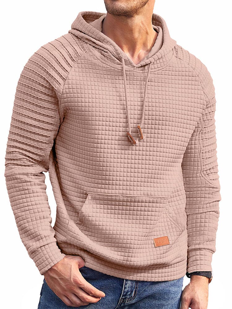 Stylish Waffle Knit Hoodie (US Only)
