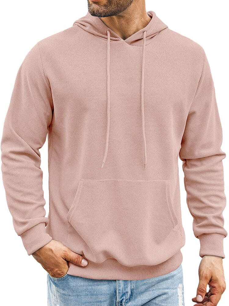 Classic Leisure Waffle Knit Hoodie (US Only)